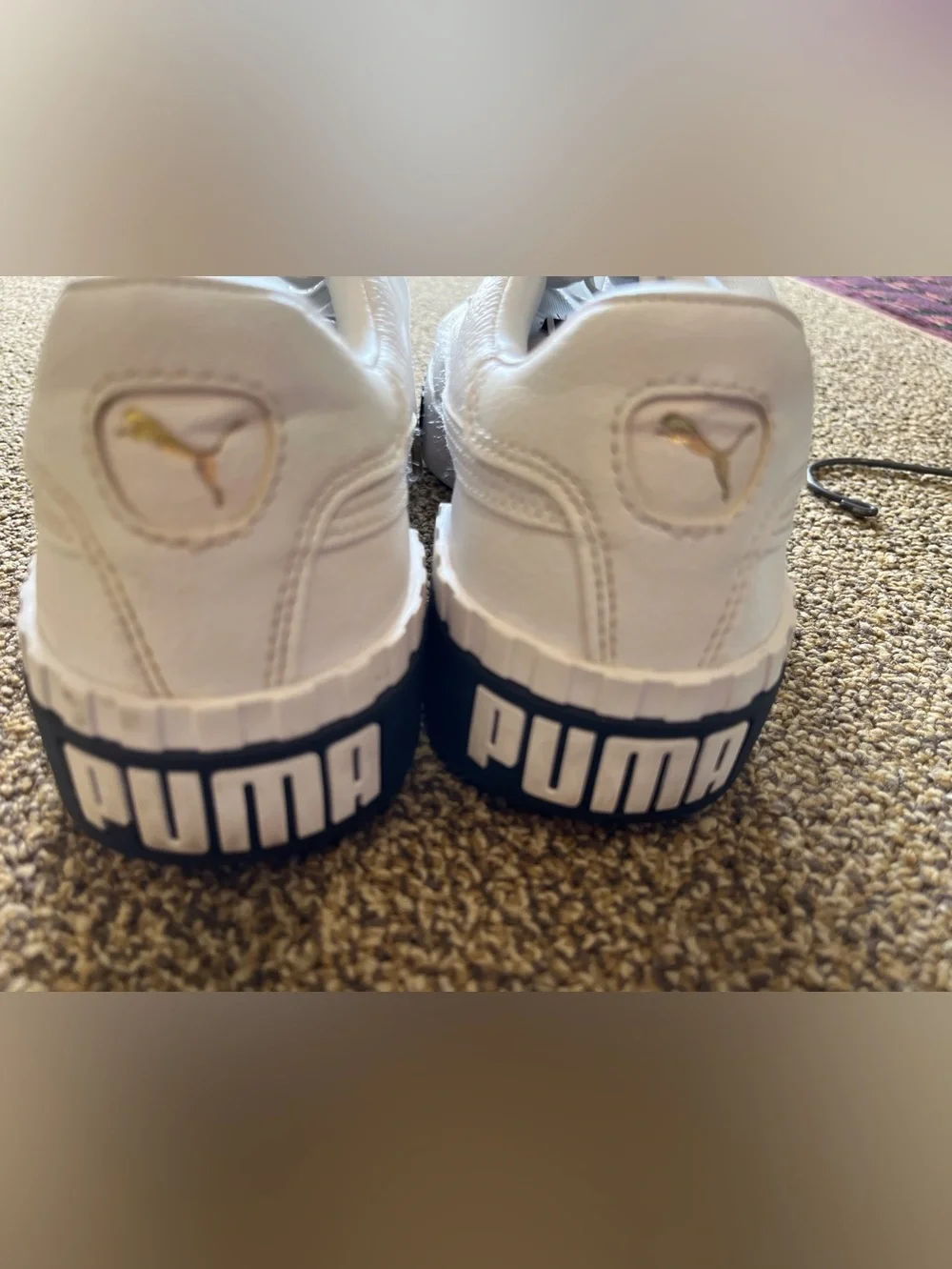 PUMA all leather sneakers - 8.5